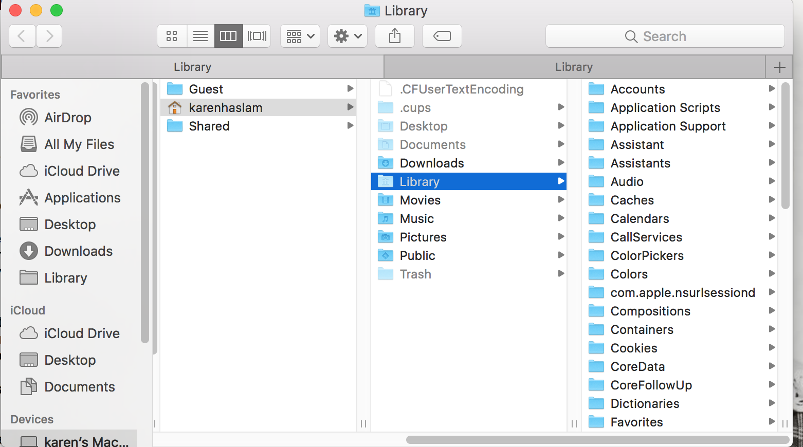 Find Library Files On Mac